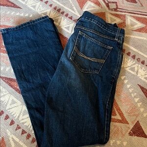Ariat M4 Low Rise Bootcut Jeans in Dark Blue